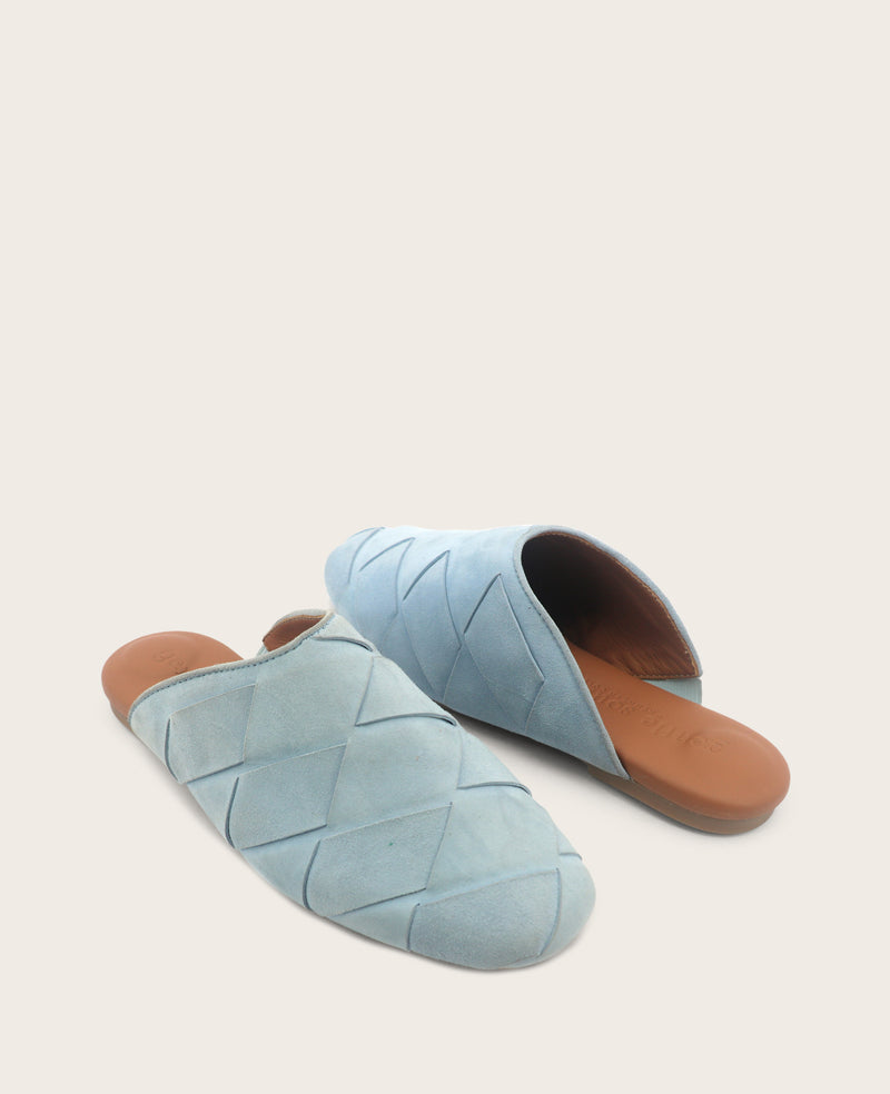 Kenneth Cole - GENTLE SOULS - Westley Suede Woven Mule WOMENS FLAT for Women