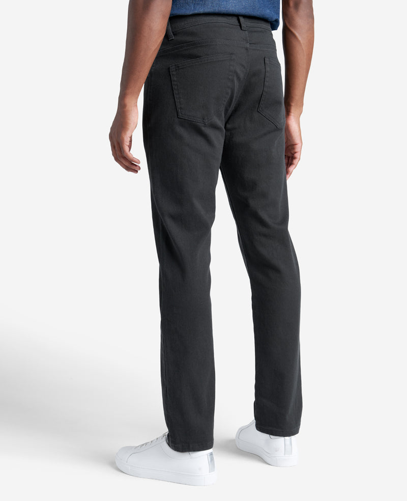 Men’s Slim-Fit Stretch Twill 5-Pocket Pants | Kenneth Cole
