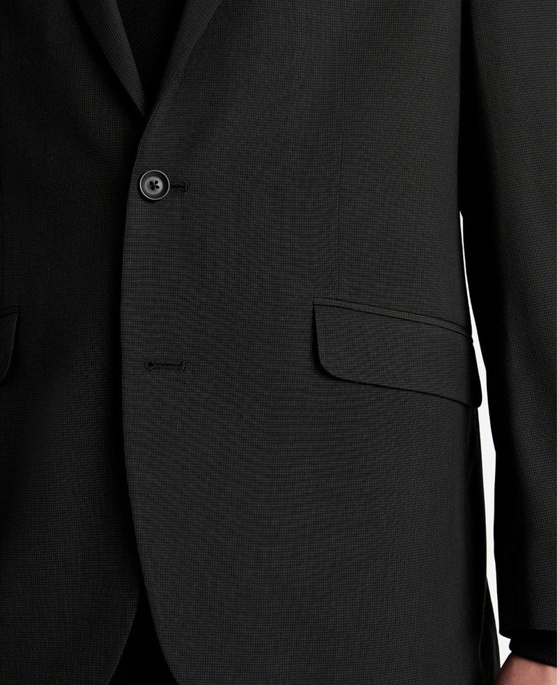 Kenneth Cole | Slim-Fit Mini Grid Suit Separate Sport Coat in BLACK, Size: 44 Regular Kenneth Cole | Slim-Fit Mini Grid Suit Separate Sport Coat in BLACK, Size: 44 Regular