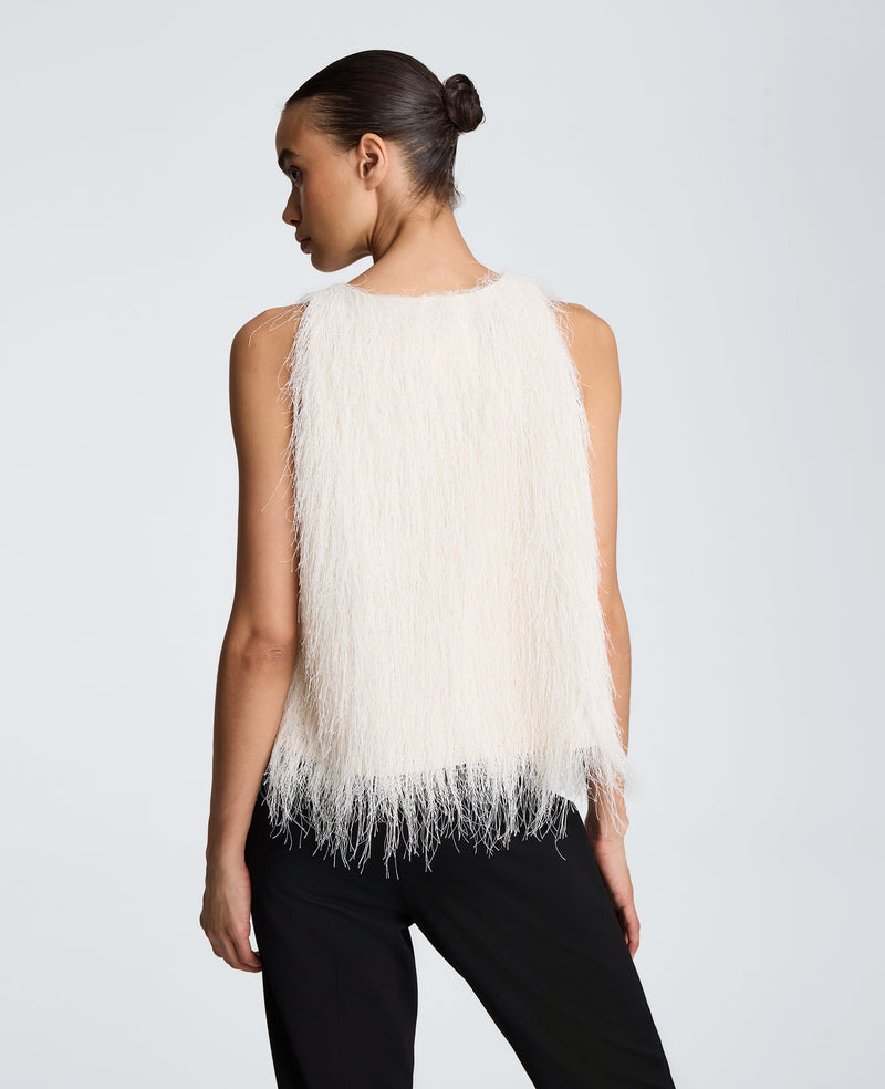 Kenneth Cole - Feather Swing Tank WOMENS KNITS for Women