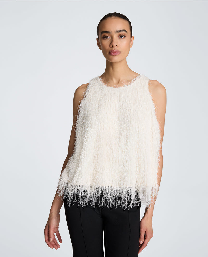 Kenneth Cole - Feather Swing Tank WOMENS KNITS for Women