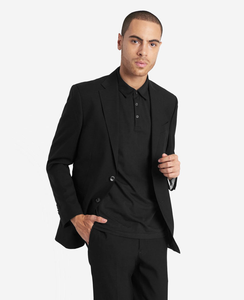 Kenneth Cole - Travel-Ready Modern-Fit Stretch Suit Separate Jacket MENS SUIT SEPARATES for Men