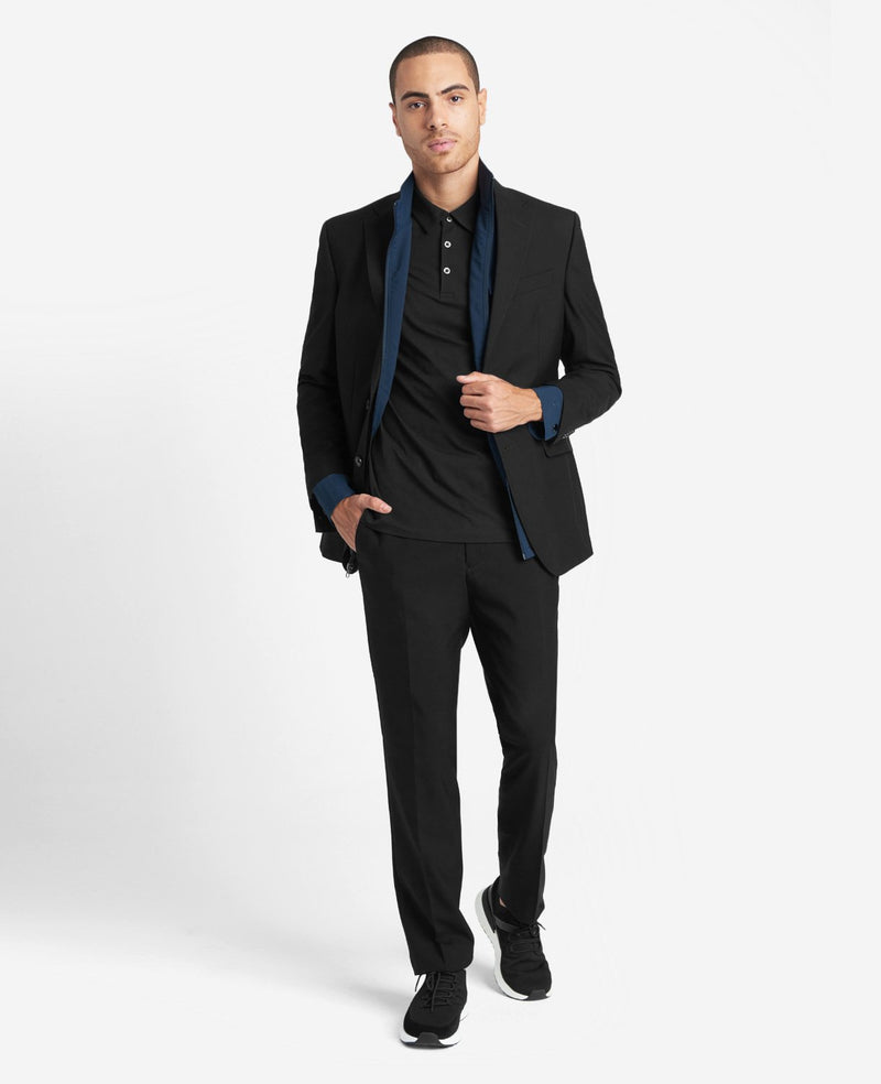 Kenneth Cole - Travel-Ready Modern-Fit Stretch Suit Separate Jacket MENS SUIT SEPARATES for Men