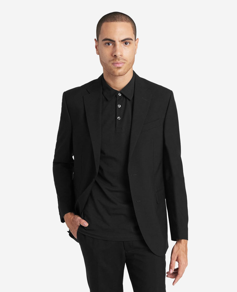 Kenneth Cole - Travel-Ready Modern-Fit Stretch Suit Separate Jacket MENS SUIT SEPARATES for Men