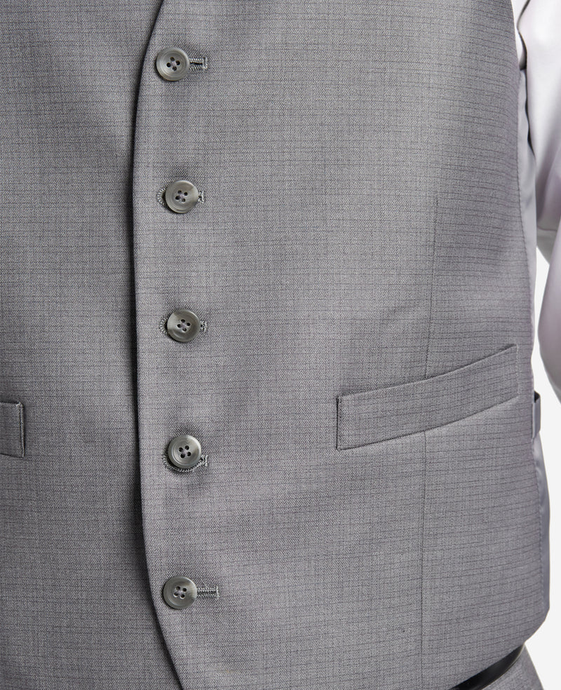 grey dress vest mens The Black Tux Suit Vest In Grey | Size: Small