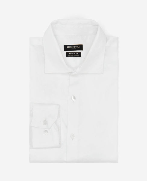 kenneth cole dress shirt size chart Awearness Kenneth Cole CHILLFLEX Slim Fit 4-Way Stretch Dress Shirt in Black Mens Long Sleeve Button-Down, Size 17 34/35
