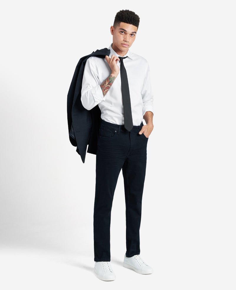 Kenneth Cole Men's Dress Shirt Regular Fit Stretch Collar Non Iron Solid Kenneth Cole Men's Dress Shirt Regular Fit Stretch Collar Non Iron Solid