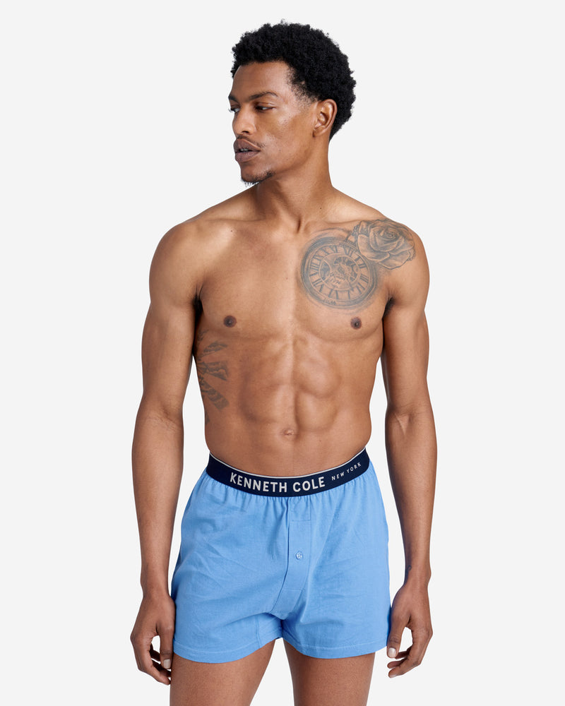 Cotton Stretch Sleepwear Boxer Shorts 3-Pack