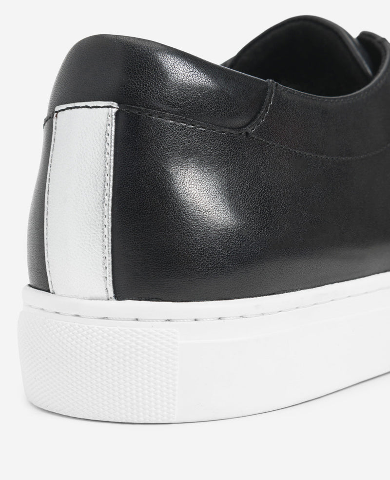 Kenneth Cole | Site Exclusive! Men's Kam Leather Sneaker in Black, Size: 12 Kenneth Cole | Site Exclusive! Men's Kam Leather Sneaker in Black, Size: 12