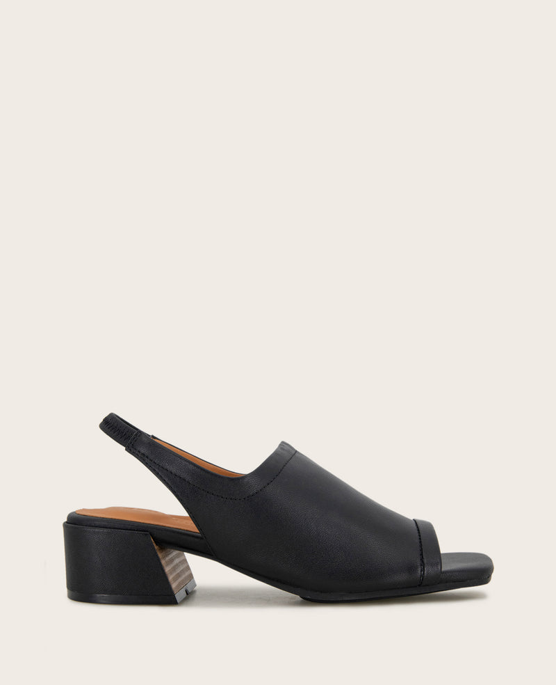 Penny Black Slingback – Women's Block Heel Comfort KC