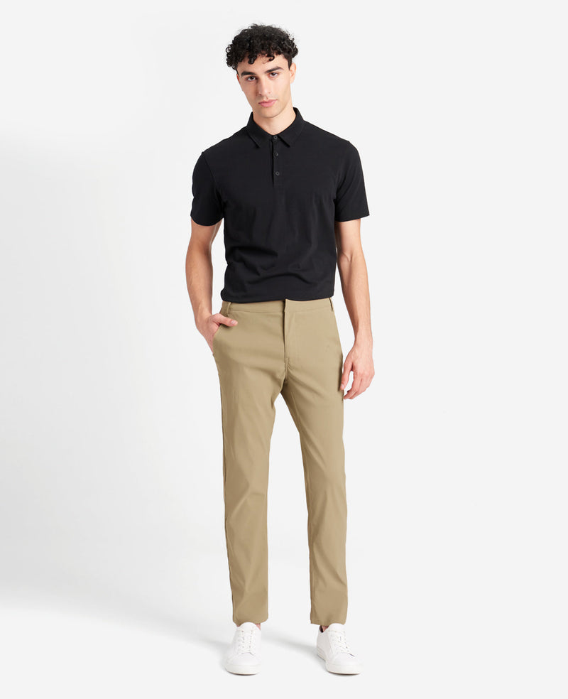 Shop Men's Slim-Fit Tech Chino Light Brown | Kenneth Cole Shop Men's Slim-Fit Tech Chino Light Brown | Kenneth Cole