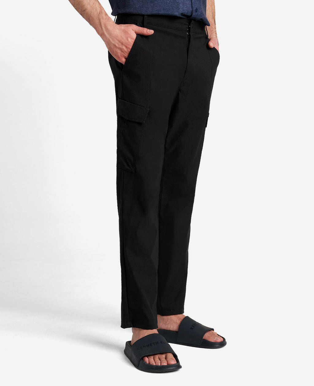 Kenneth Cole - Slim Fit Stretch Cargo Pant MENS PANTS for Men 