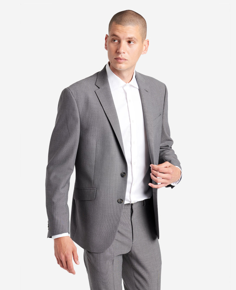 Kenneth Cole Reaction Men's Seasonal Suit Separate Jacket, Silver, 40 Kenneth Cole Reaction Men's Seasonal Suit Separate Jacket, Silver, 40