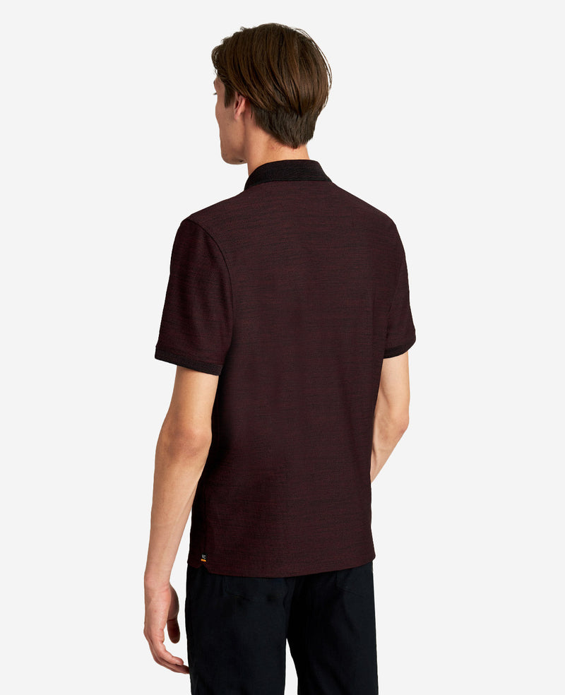 Kenneth Cole - Knit Zip Polo MENS KNITS for Men