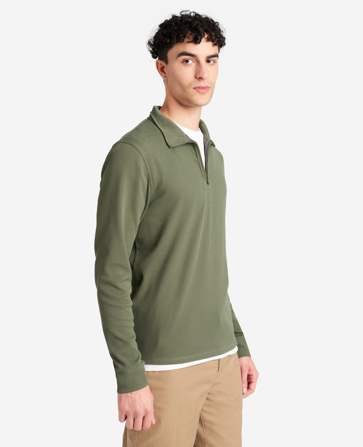 Quarter-Zip Knit Pullover | Kenneth Cole