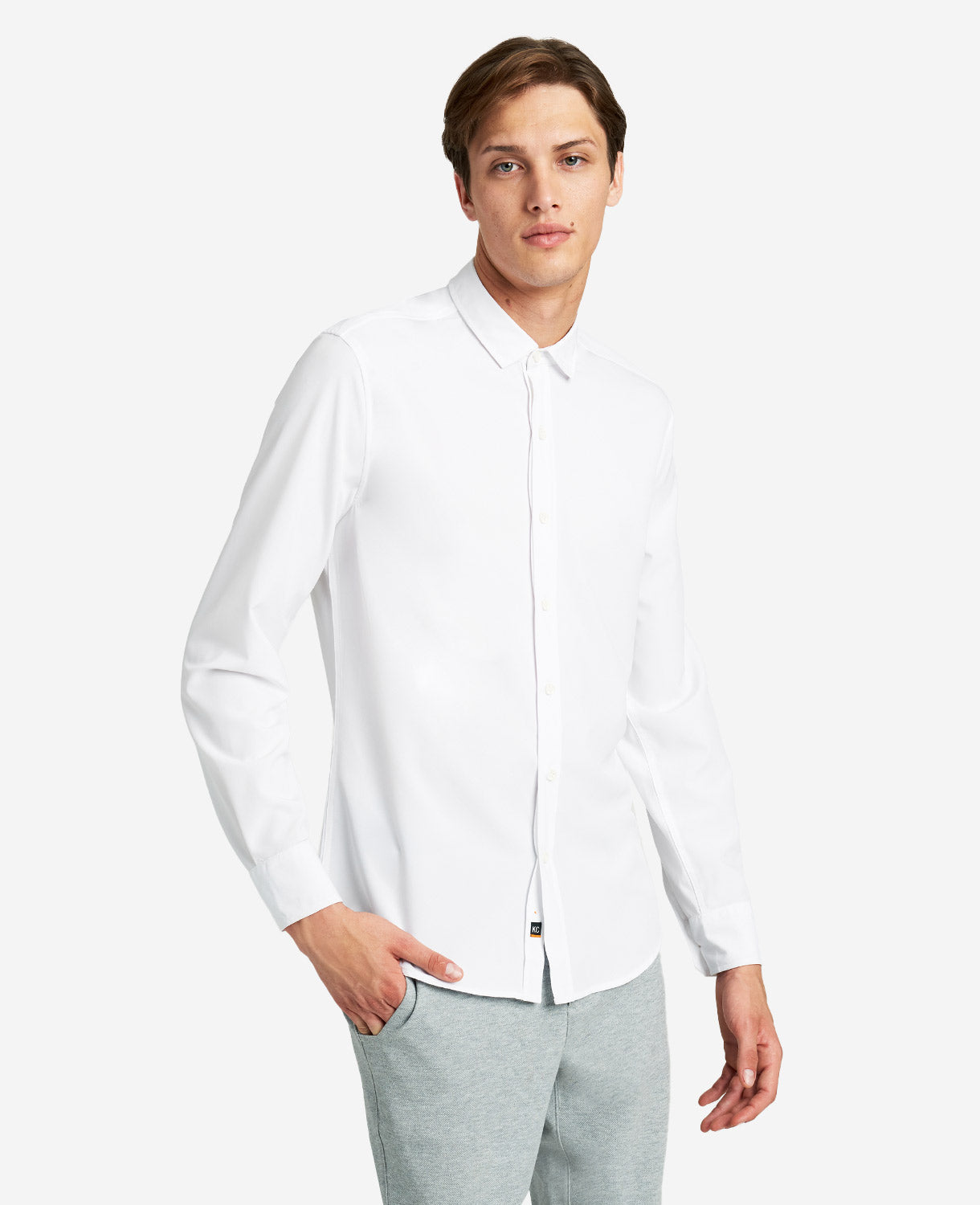 Long Sleeve Button Down Sport Shirt Cole