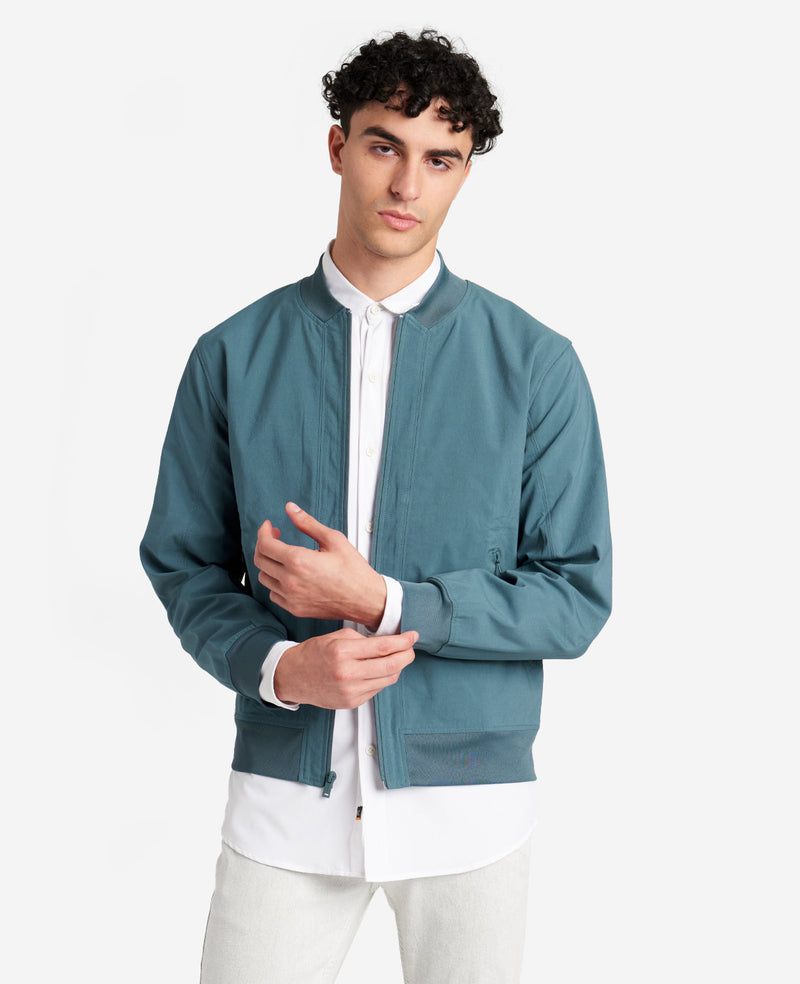 Lightweight Bomber Jacket for Men – Water-Resistant KC