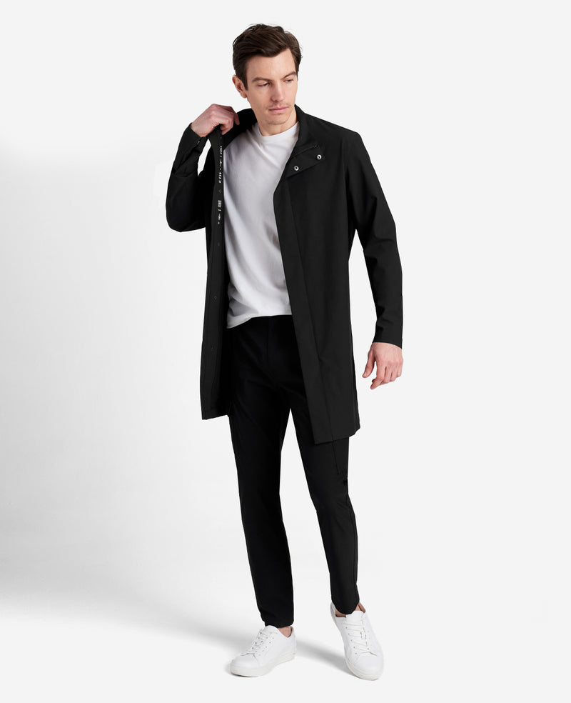Kenneth Cole | The 365 Washable Coat in Black Kenneth Cole | The 365 Washable Coat in Black