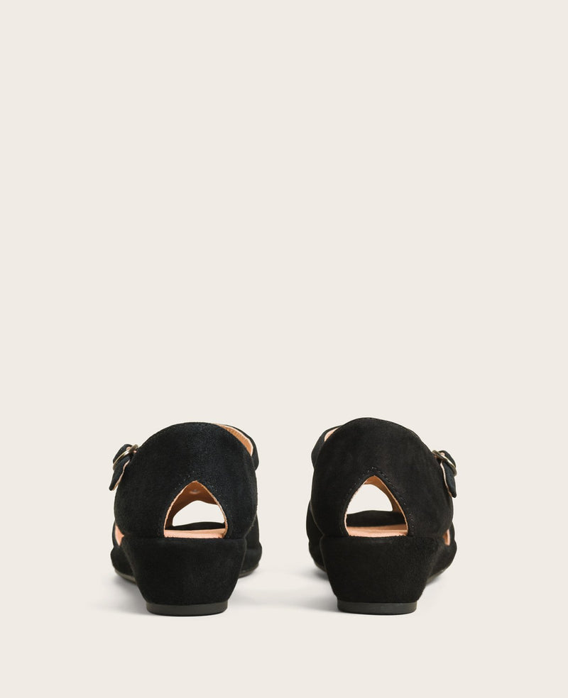 Kenneth Cole - GENTLE SOULS - Lily Moon Ankle Strap Mini Wedge Sandal WOMENS SANDAL for Women