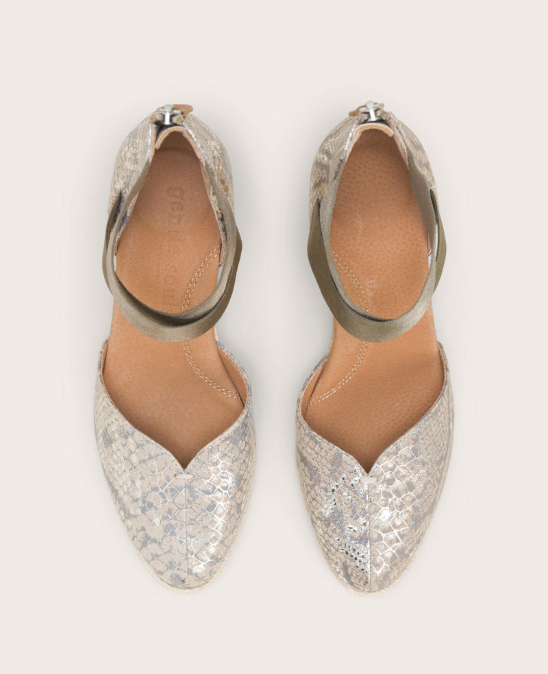 GENTLE SOULS - Orya Leather Espadrille Wedge | Kenneth Cole GENTLE SOULS - Orya Leather Espadrille Wedge | Kenneth Cole