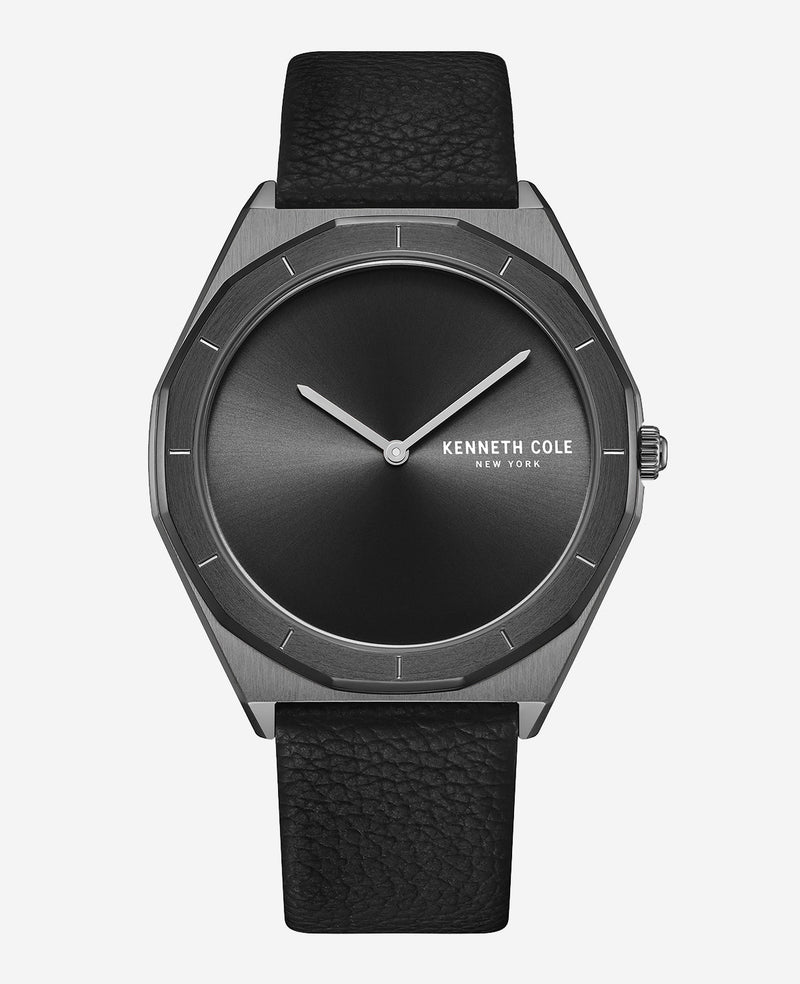 Modern Classic Analog Leather Strap Watch | Kenneth Cole