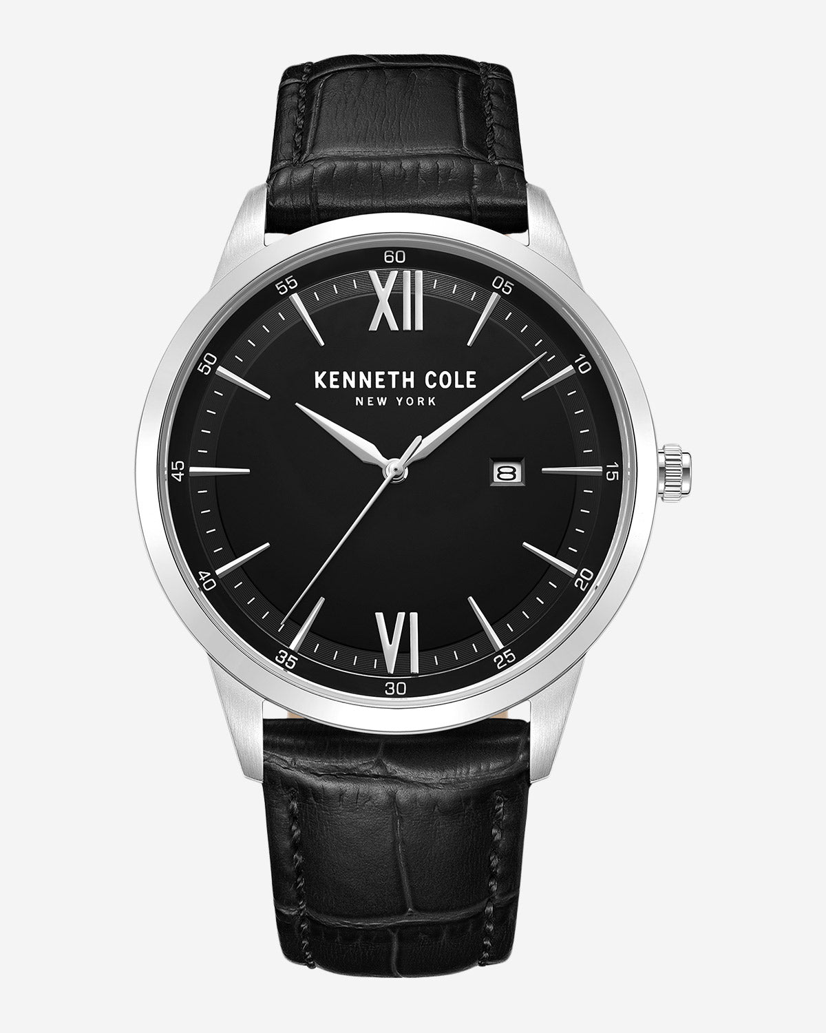Modern Classic Slim Leather Strap Watch Cole