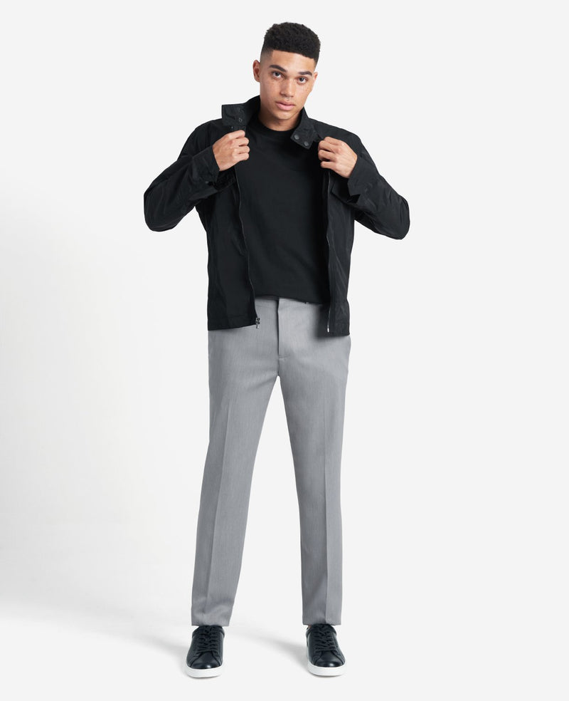Shop Slim-Fit Stretch Dress Pant, Heather Grey | Kenneth Cole Shop Slim-Fit Stretch Dress Pant, Heather Grey | Kenneth Cole
