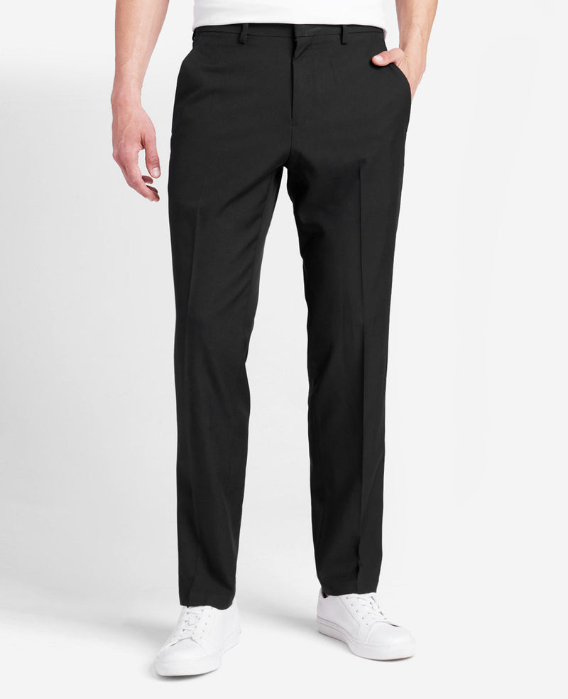 Kenneth Cole - Slim-Fit Stretch Twill Dress Pant MENS PANTS for Men