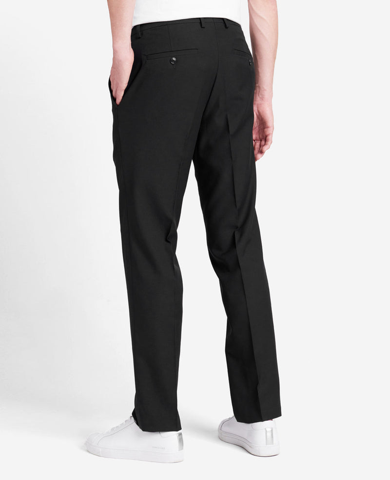 Kenneth Cole - Slim-Fit Stretch Twill Dress Pant MENS PANTS for Men