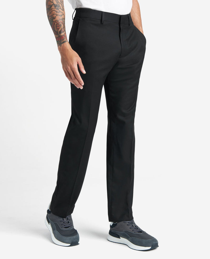 Shop Slim-Fit Stretch Twill Dress Pant, Black | Kenneth Cole Shop Slim-Fit Stretch Twill Dress Pant, Black | Kenneth Cole