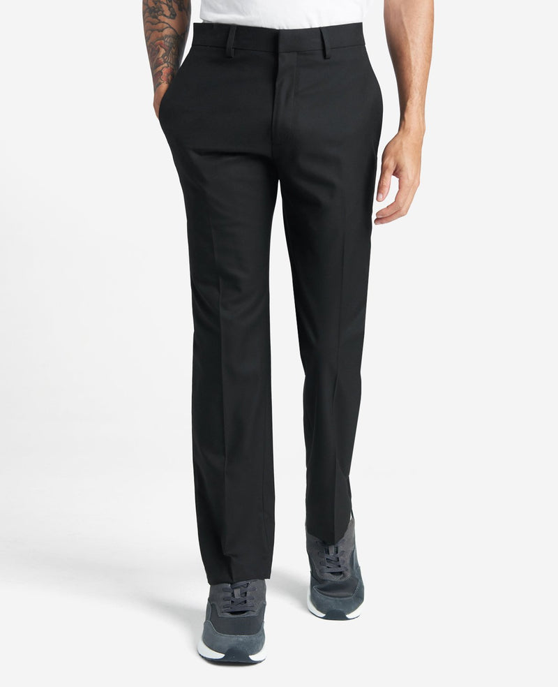 Shop Slim-Fit Stretch Twill Dress Pant, Black | Kenneth Cole Shop Slim-Fit Stretch Twill Dress Pant, Black | Kenneth Cole