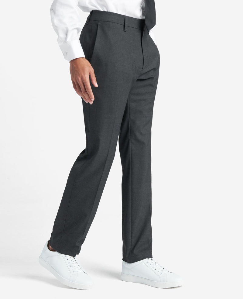 Shop Slim-Fit Stretch Twill Dress Pant Grey | Kenneth Cole Shop Slim-Fit Stretch Twill Dress Pant Grey | Kenneth Cole