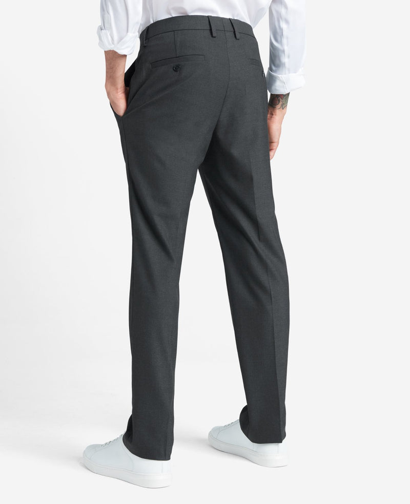 Shop Slim-Fit Stretch Twill Dress Pant – Grey Shop Slim-Fit Stretch Twill Dress Pant – Grey