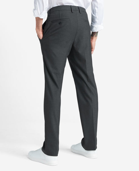 Premium Stretch Twill Slim-Fit Flex Waistband Dress Pant | Kenneth Cole