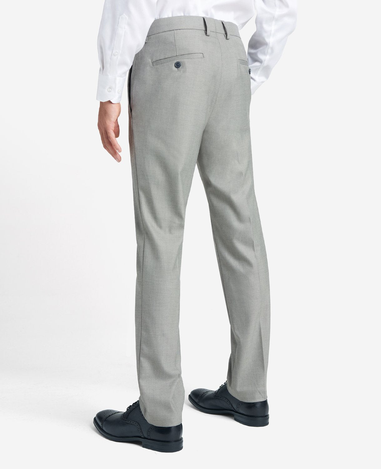 Shop Slim-Fit Stretch Twill Dress Pant – Light Grey