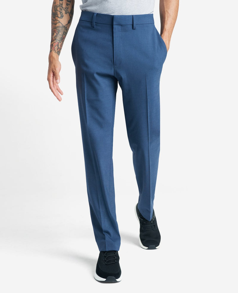 Shop Slim-Fit Stretch Twill Dress Pant Chambray | KC Shop Slim-Fit Stretch Twill Dress Pant Chambray | KC