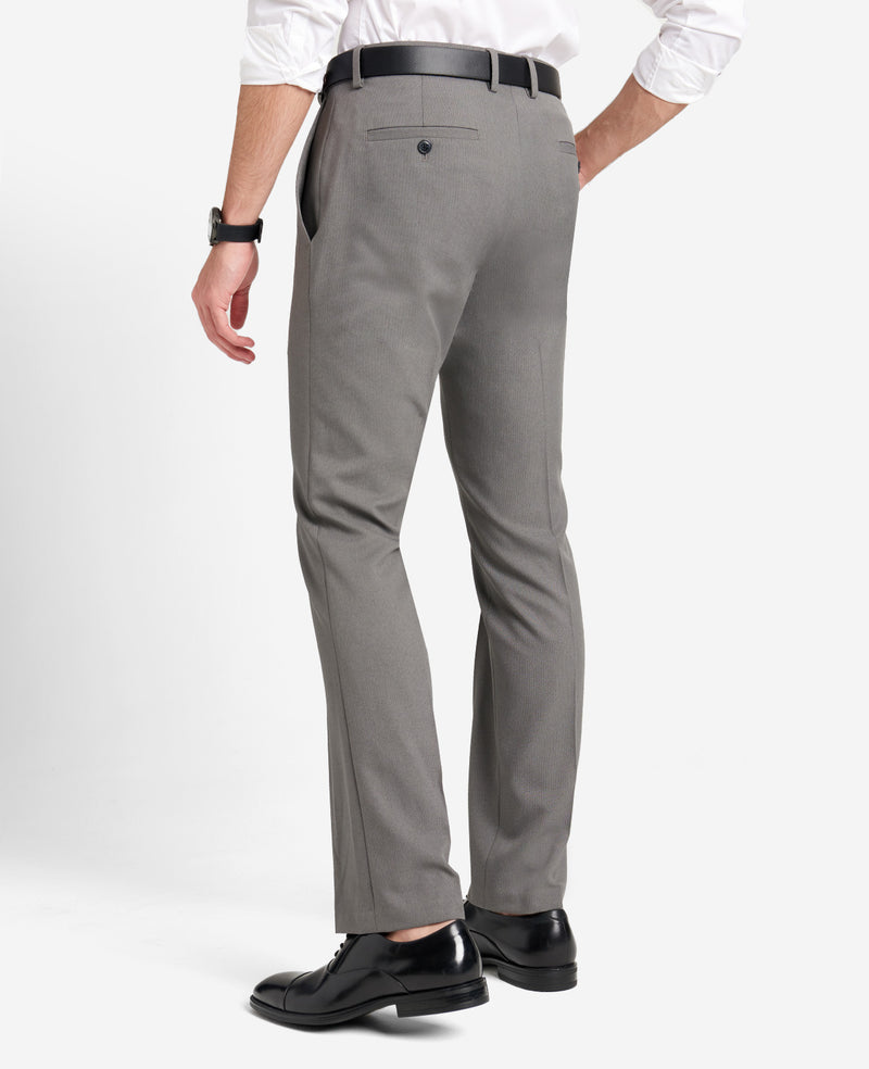 Shop Modern-Fit Stretch Trouser Grey Check | Kenneth Cole Shop Modern-Fit Stretch Trouser Grey Check | Kenneth Cole