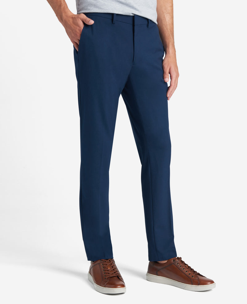 Shop Skinny-Fit Stretch Performance Pant, Blue | Kenneth Cole Shop Skinny-Fit Stretch Performance Pant, Blue | Kenneth Cole