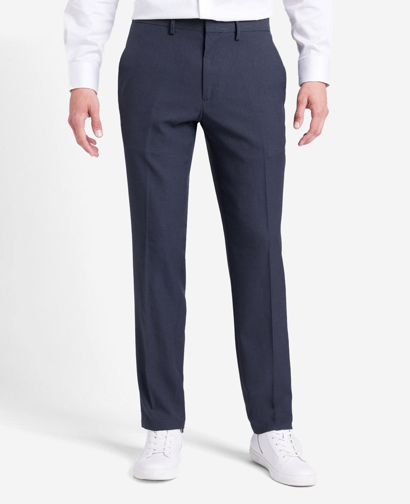 Mens Kenneth Cole Reaction Modern Fit Stretch Dress Pants 32x32 Navy