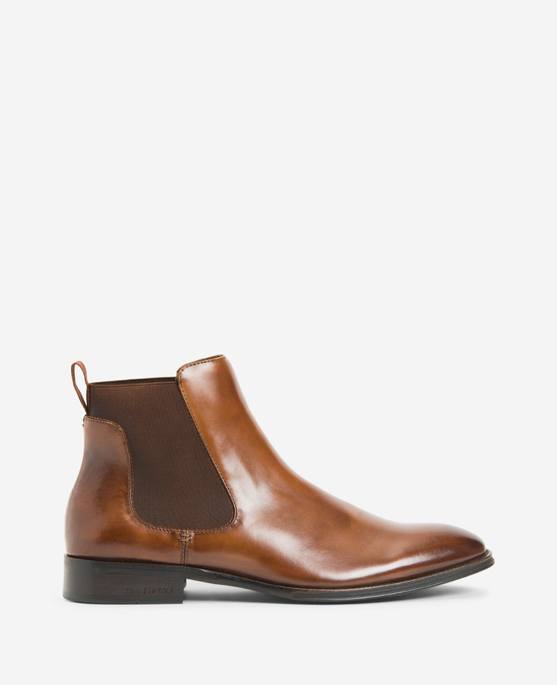 Kenneth Cole New York Men's Tully Chelsea Boot - Cognac