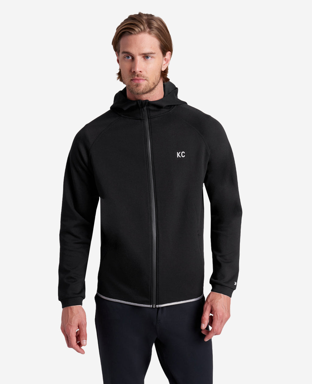 Kenneth Cole - Active Full-Zip Hoodie MENS KNITS for Men 