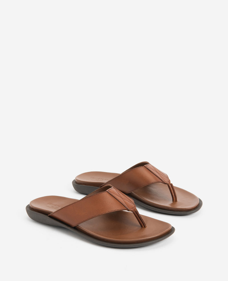 Kenneth Cole - Sand Leather Thong Sandal MENS SANDAL for Men