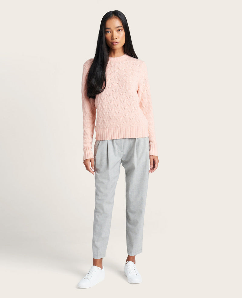 Kenneth Cole - GENTLE SOULS - Site Exclusive! Cable-Knit Cashmere Sweater WOMENS SWEATERS for Women